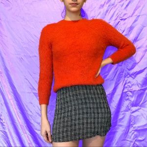 🍊Tangerine Dream Fuzzy Pullover🍊